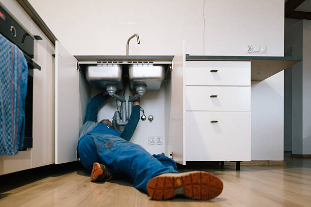 Professional Drain Cleaning technician working in Danielson, CT